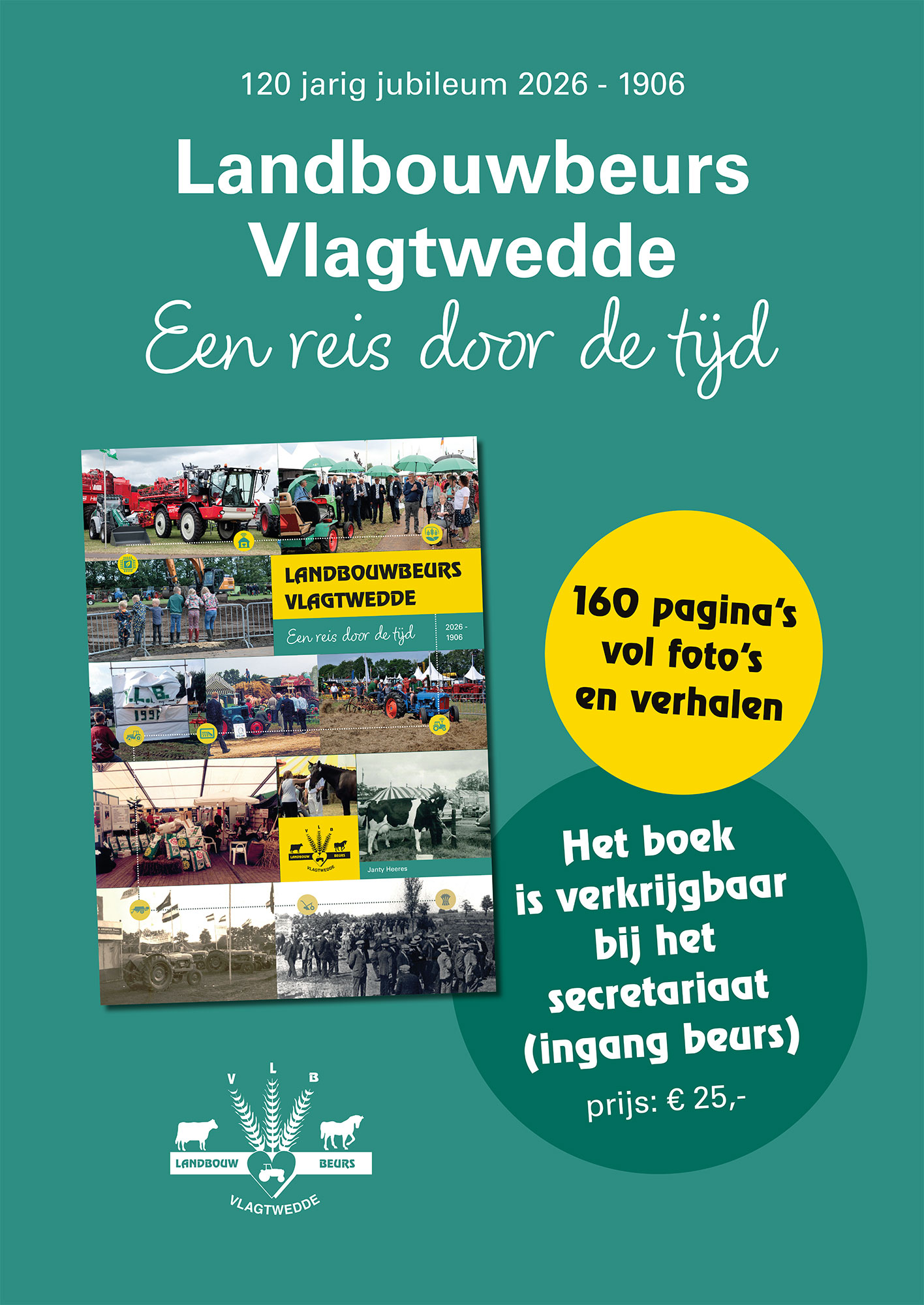 Poster ontwerp voor Landbouwbeurs Vlagtwedde door JantyDesign