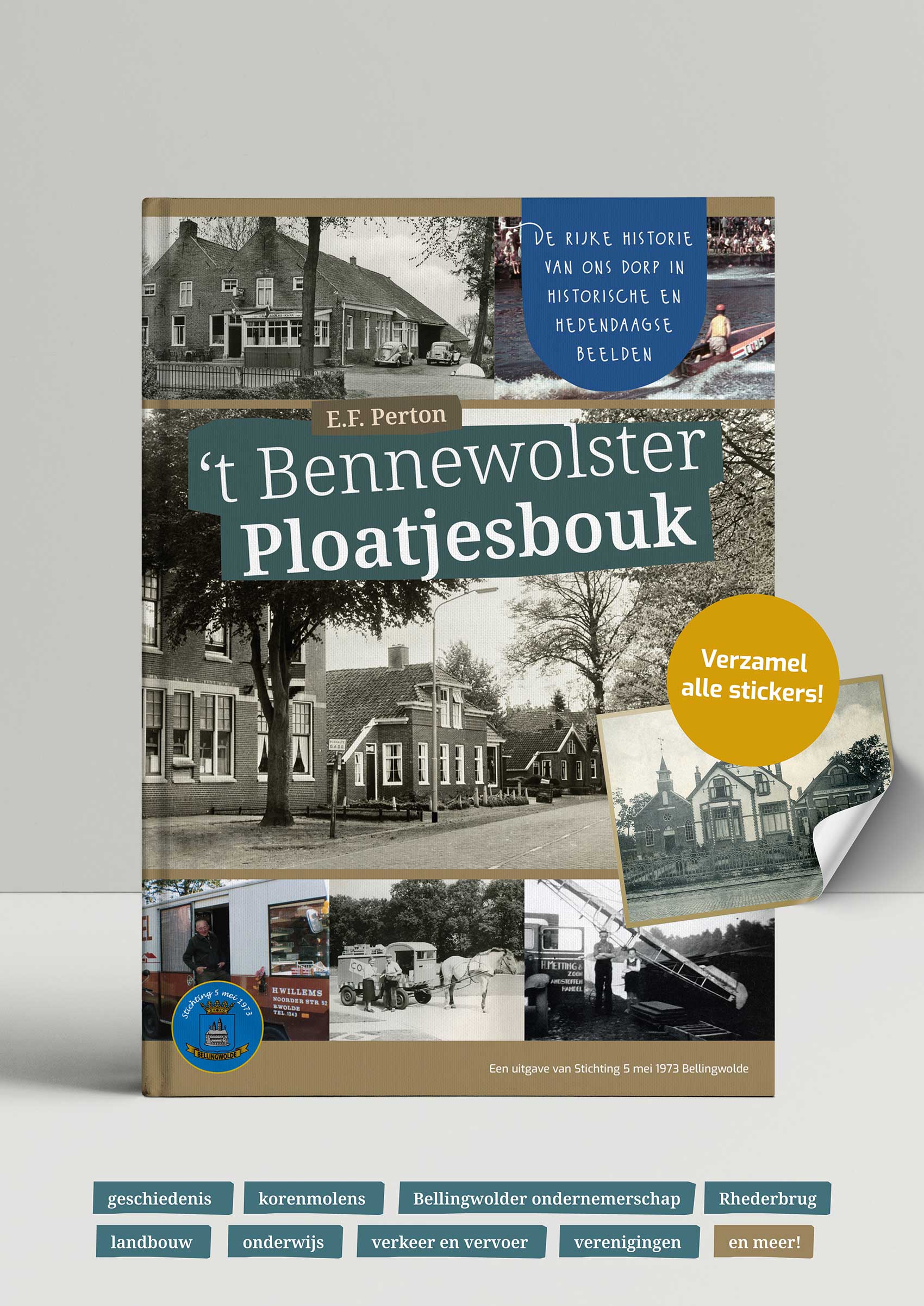 Poster promotie Bennewolster Plaatjesboek