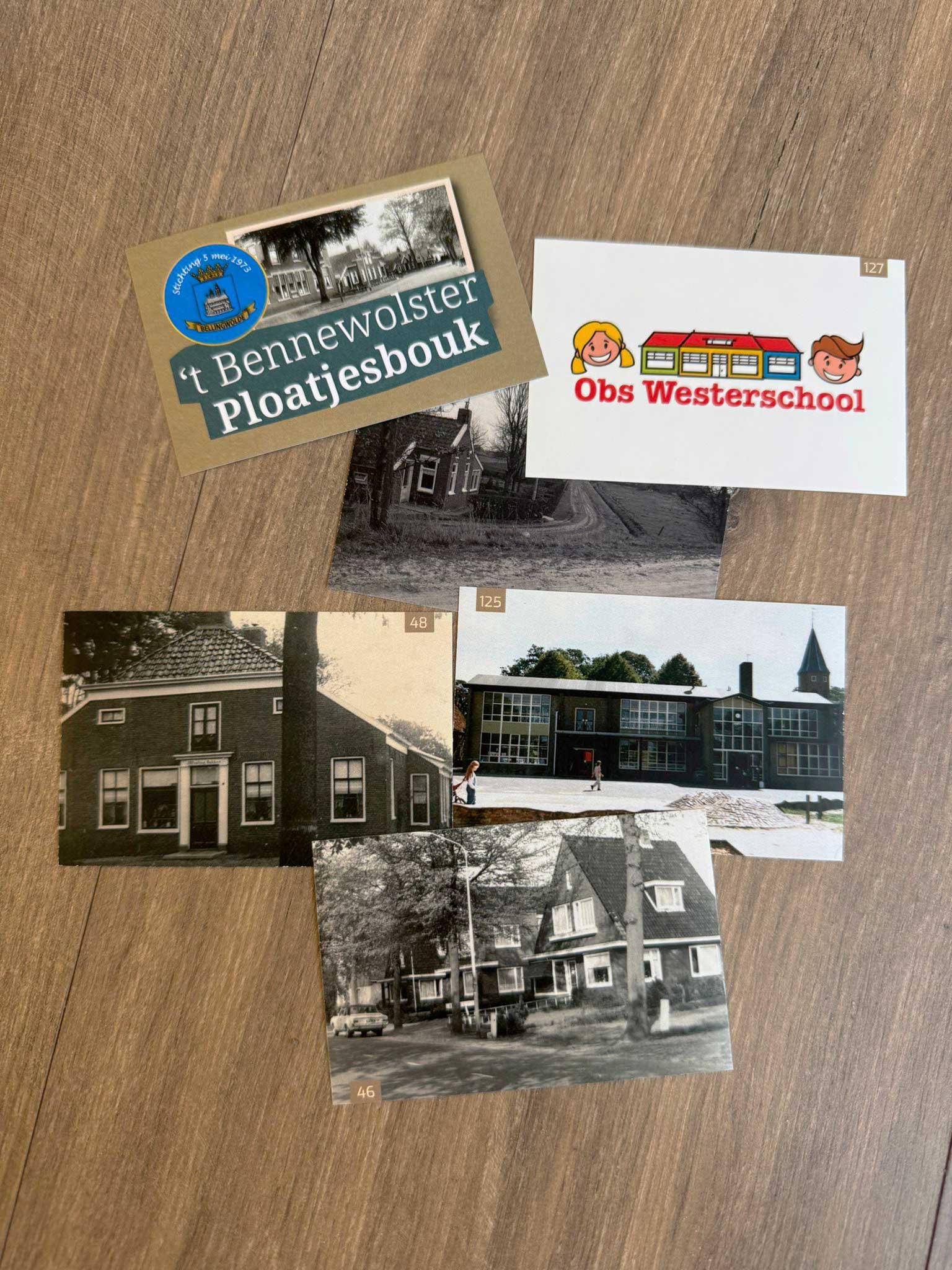 Bennewolster Ploatjesbouk stickers