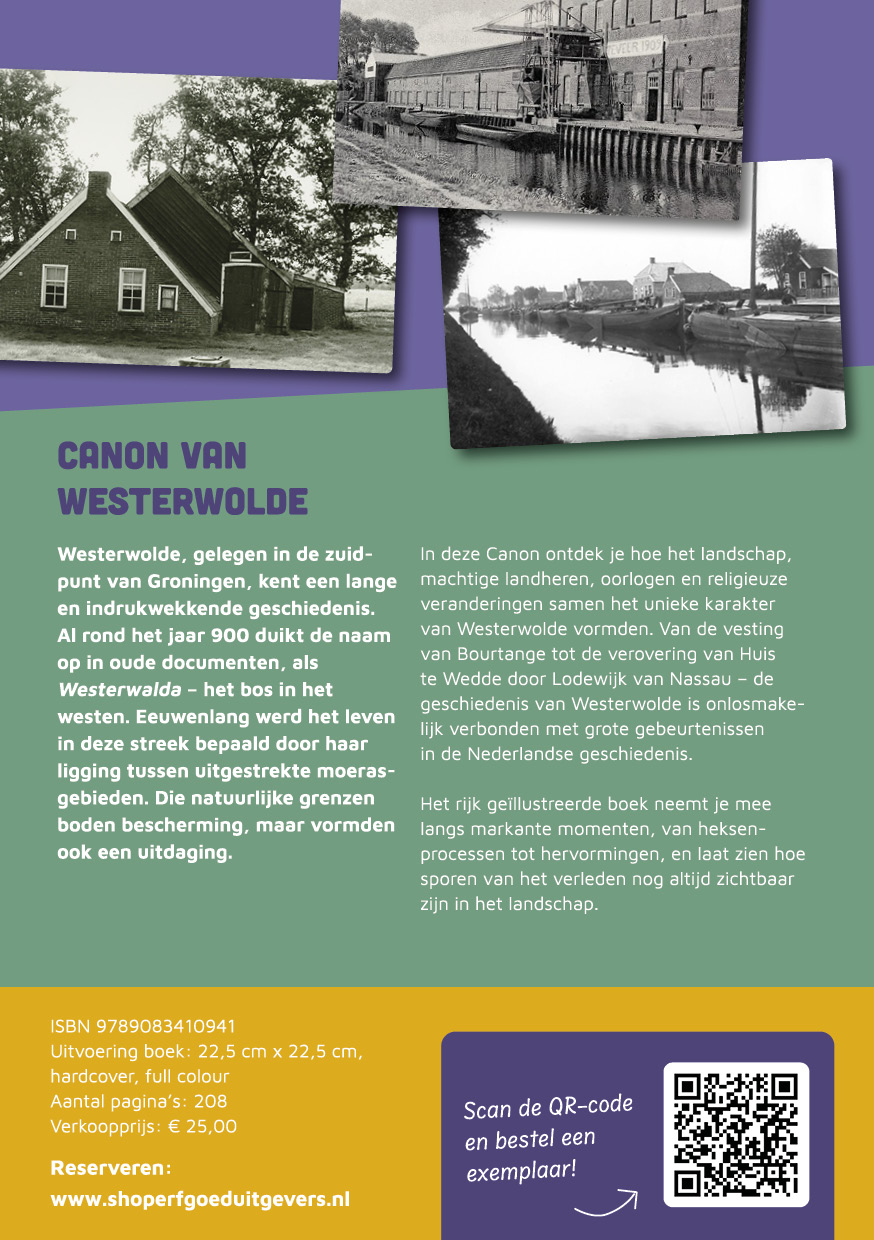 Flyer Canon van Westerwolde ontwerp
