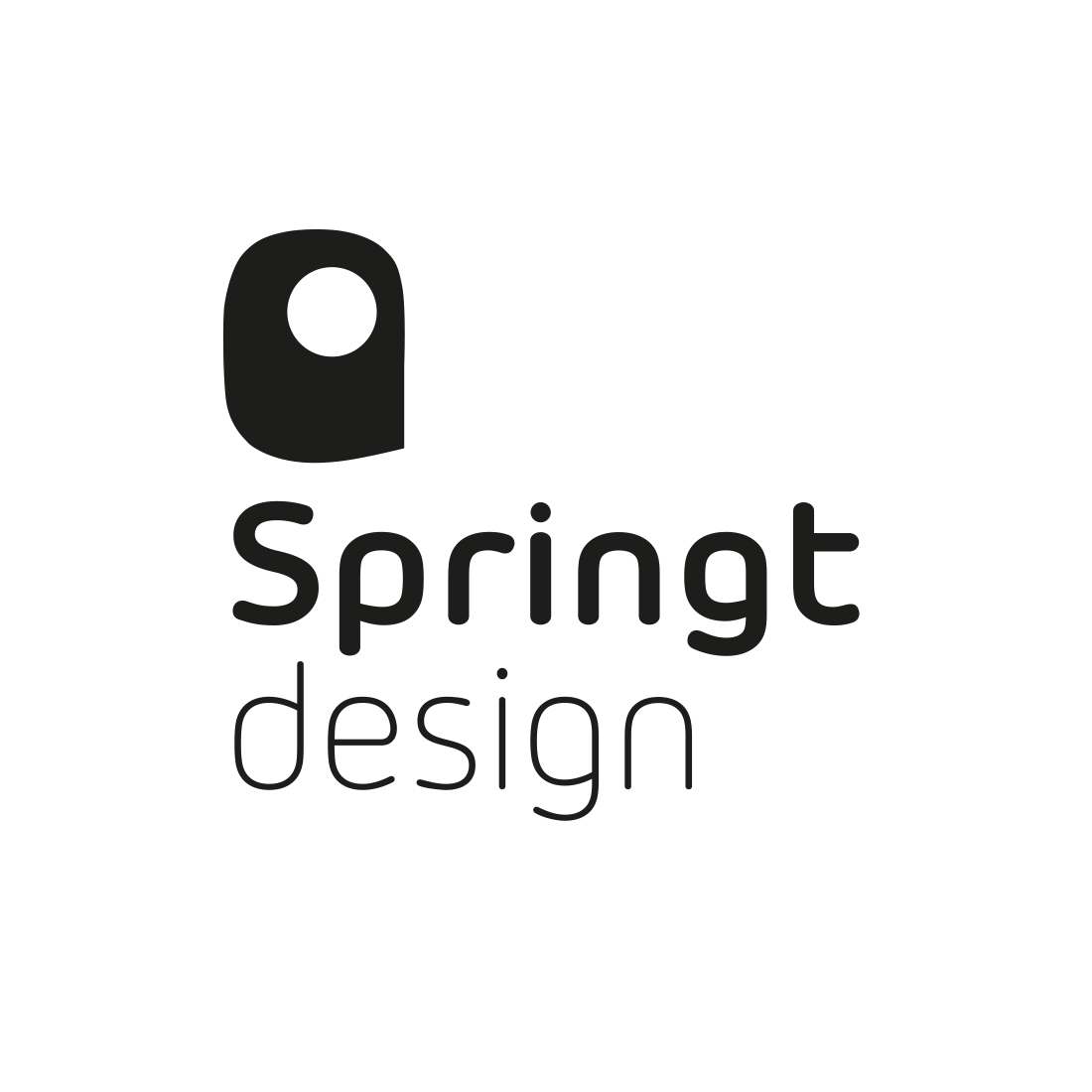 Logo SpringtDesign ontwerp door JantyDesign