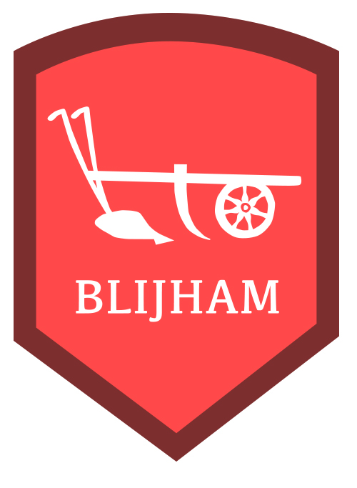Logo ontwerp Blijham door JantyDesign
