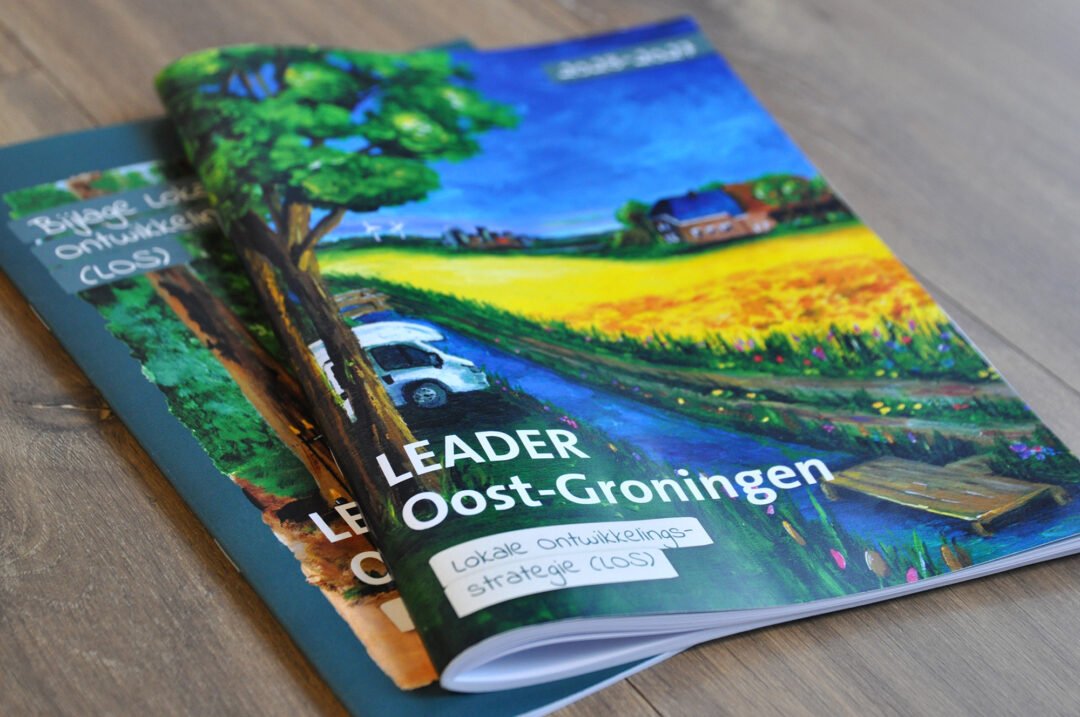 Huisstijl uitingen voor LEADER Oost-Groningen