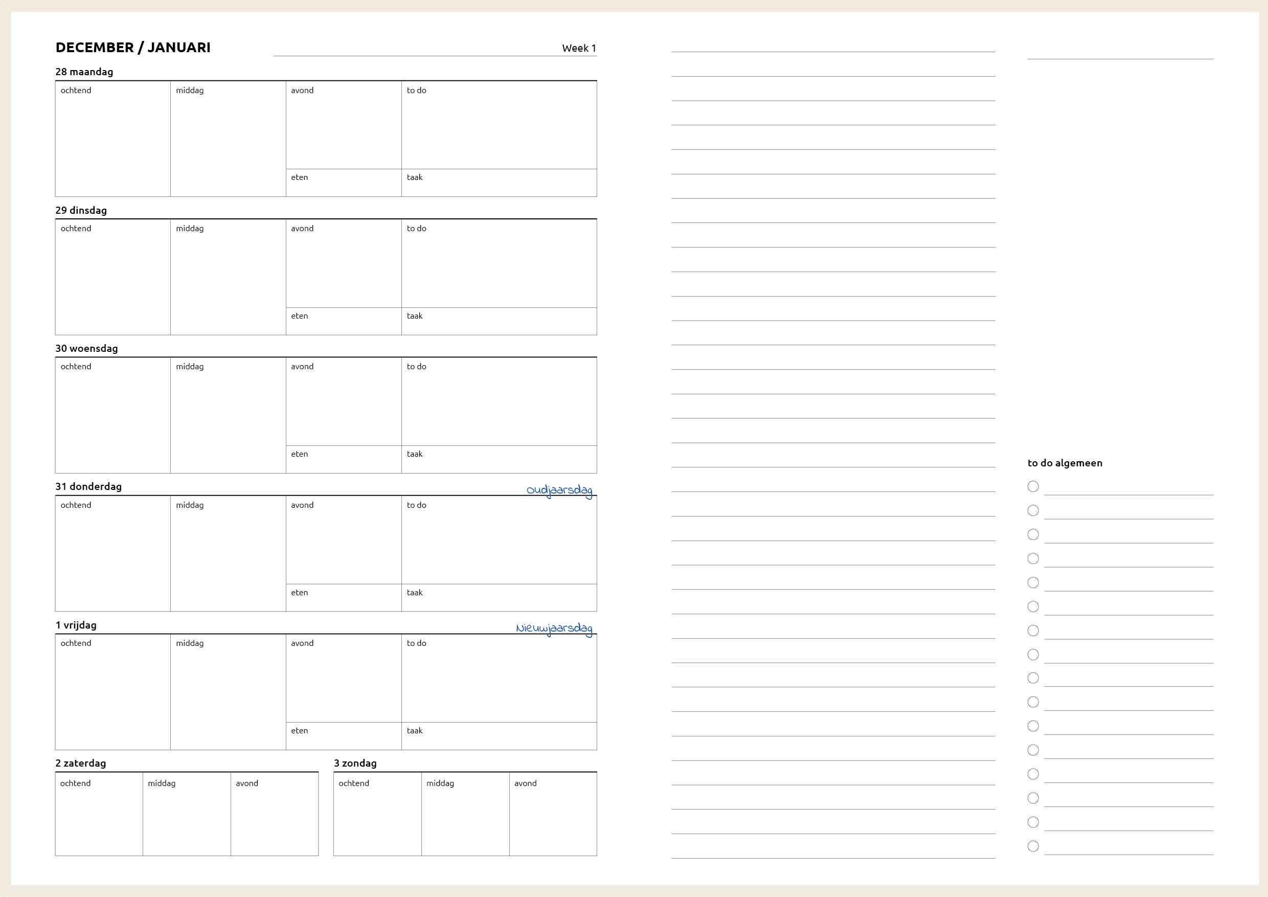 PLANNER. 2027 PRE-ORDER - Afbeelding 4